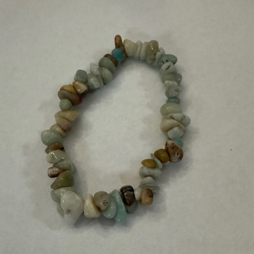 Amazonite Chip Bracelet